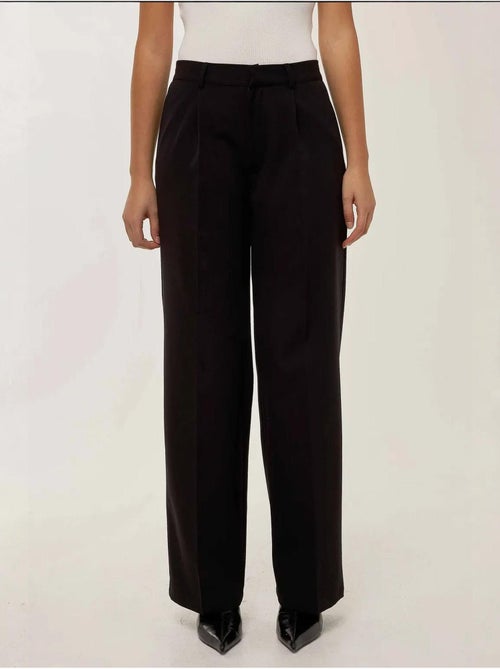 Geplooide rechte broek - Kiabi Geplooide rechte broek - Kiabi