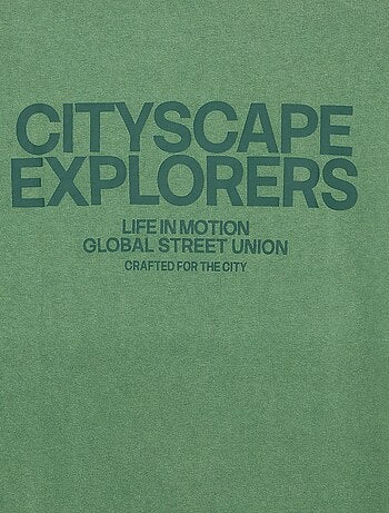 Geprint T-shirt met korte mouwen