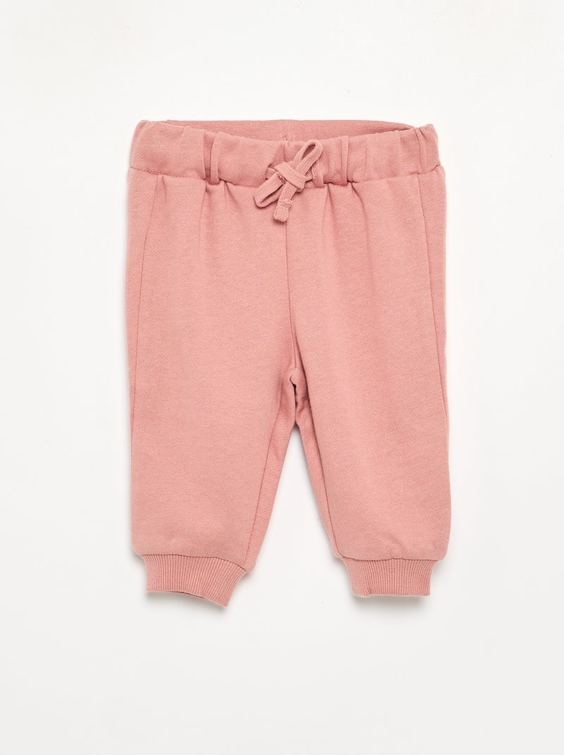 Geprinte sweater van lichte molton Biege - Kiabi
