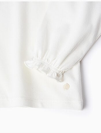 Gerafelde t-shirt