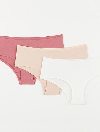 Geraldine set shorty x3 biokatoen zwart