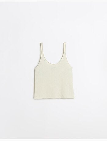 Geribbelde tanktop, MO Fashion