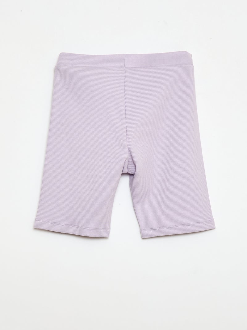 Geribbelde wielrenshort Rose - Kiabi