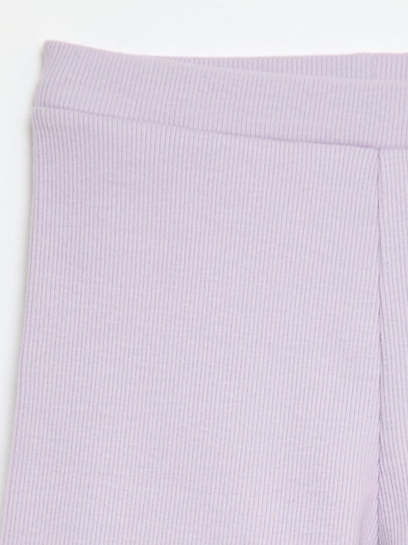 Geribbelde wielrenshort Rose - Kiabi