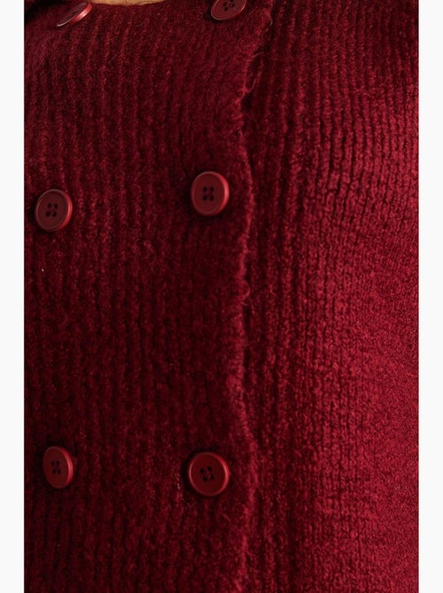 Geribd gebreid vest lucci - Kiabi Geribd gebreid vest lucci - Kiabi