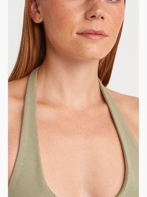 Geribde bodycon mini-jurk dilvin - Kiabi Geribde bodycon mini-jurk dilvin - Kiabi