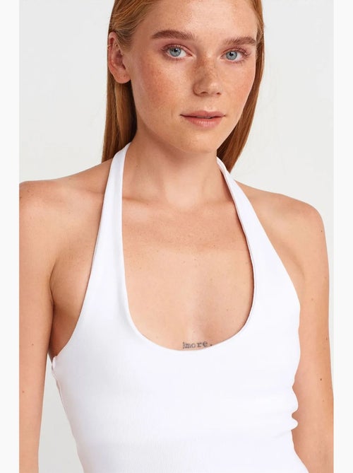 Geribde bodycon mini-jurk dilvin - Kiabi Geribde bodycon mini-jurk dilvin - Kiabi