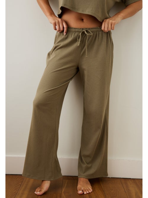 Geribde broek elsa - Kiabi
