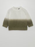 Geribde trui met tie-dyeprint GROEN - Kiabi