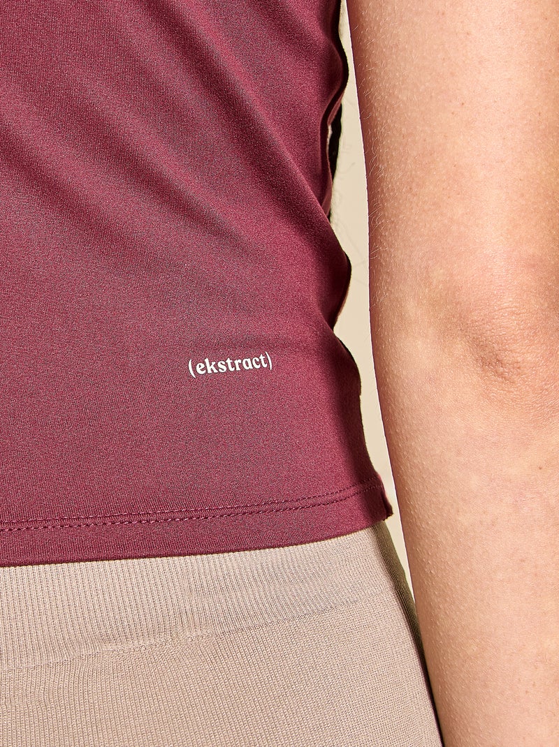Gerimpeld sport T-shirt - (ekstract) Rood - Kiabi