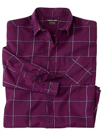 Geruit flanellen overhemd - ATLAS FOR MEN