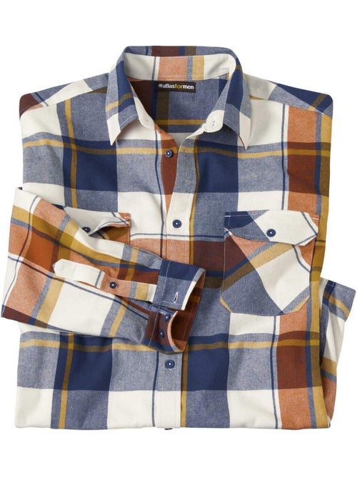 Geruit flanellen overhemd country - atlas for men - Kiabi Geruit flanellen overhemd country - atlas for men - Kiabi