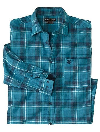 Geruit flanellen overhemd Winter - ATLAS FOR MEN
