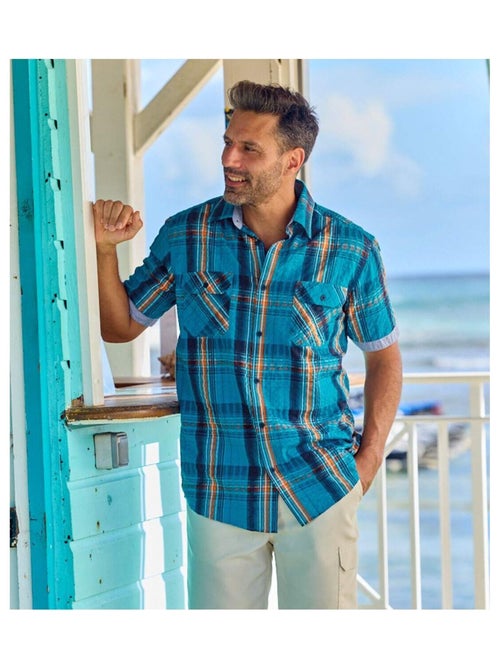 Geruit overhemd - ATLAS FOR MEN - Kiabi Geruit overhemd - ATLAS FOR MEN - Kiabi