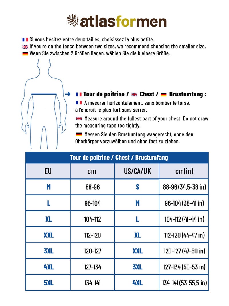 Geruit overhemd  - ATLAS FOR MEN Blauw Oranje - Kiabi
