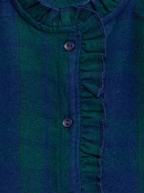 Geruit overhemd in Victoriaanse stijl - Kiabi