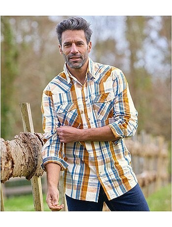 Geruit overhemd Texas - ATLAS FOR MEN
