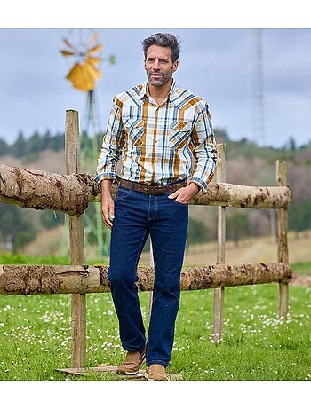 Geruit overhemd Texas - ATLAS FOR MEN