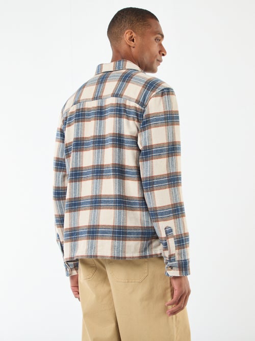 Geruit overshirt - Kiabi