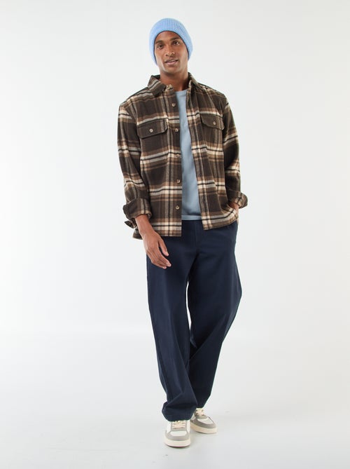 Geruit overshirt - Kiabi