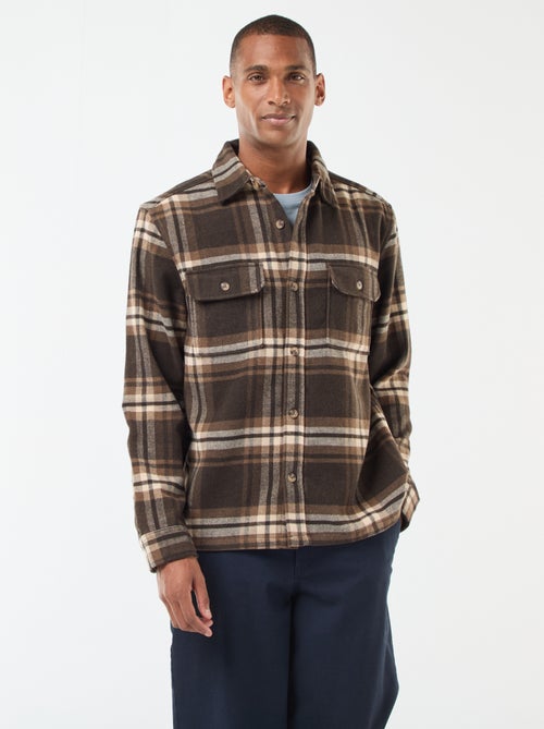 Geruit overshirt - Kiabi