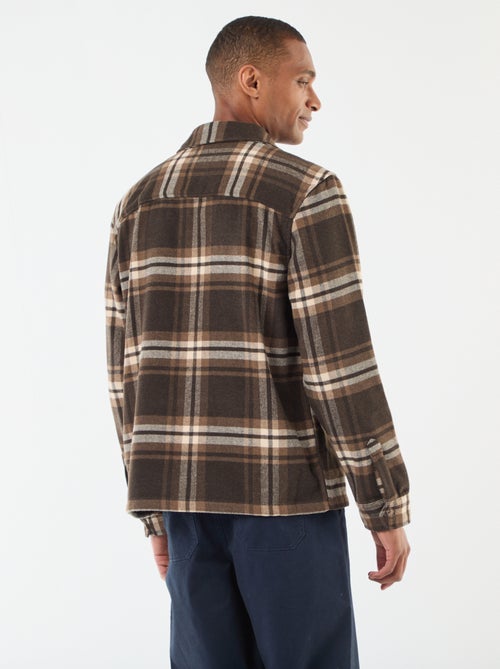 Geruit overshirt - Kiabi