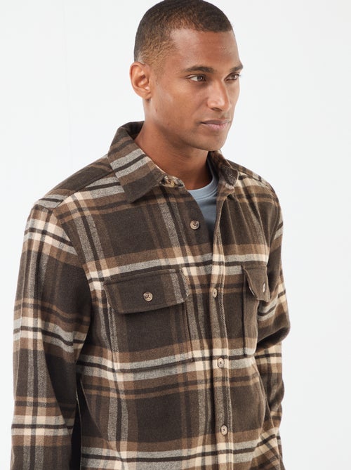 Geruit overshirt - Kiabi