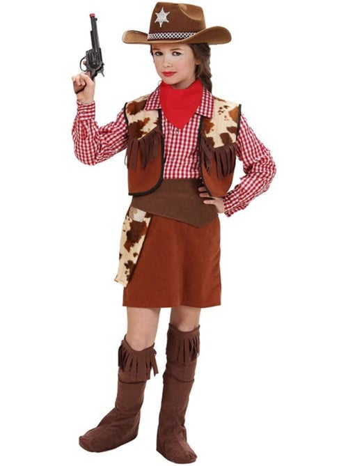 Geruite cowgirlkostuum - Kiabi
