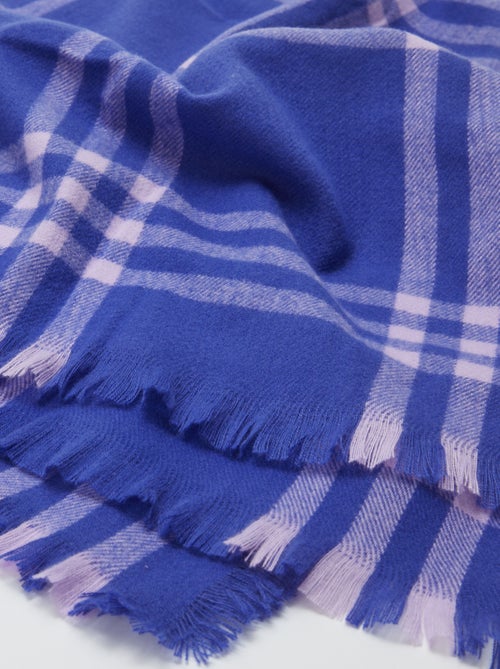 Geruite deken 160 x 130 cm - Kiabi Home - Kiabi