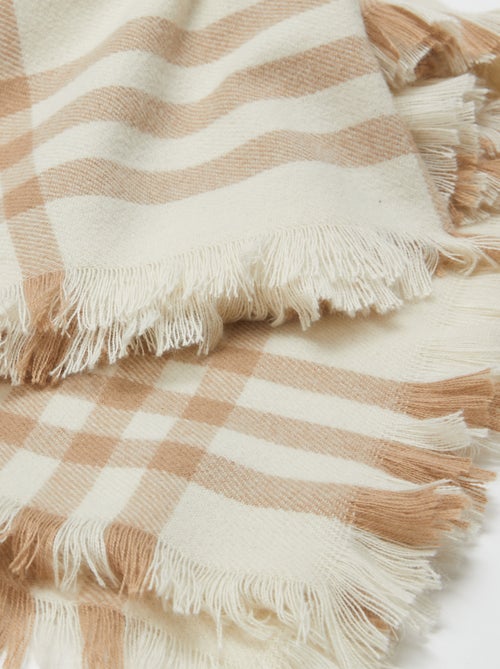 Geruite deken 160 x 130 cm - Kiabi Home - Kiabi