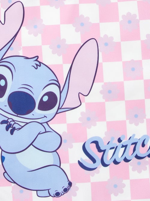 Geruite Disney-totebag met Stitch-print - Kiabi