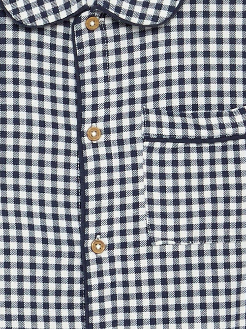 Geruite flanellen pyjama - Kiabi