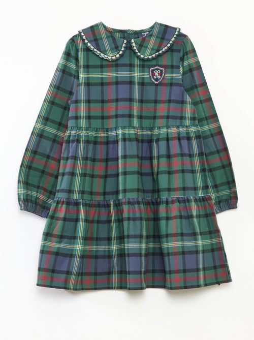 Geruite jurk 'Kiabi & Catherine Painvin' van katoen - Kiabi