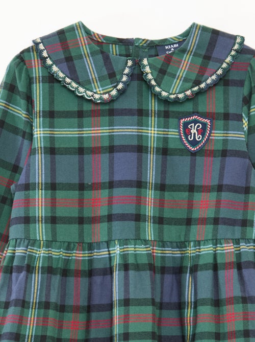 Geruite, katoenen jurk | Kiabi X Catherine Painvin - Kiabi