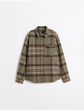 Geruite overshirt, mo fashion
