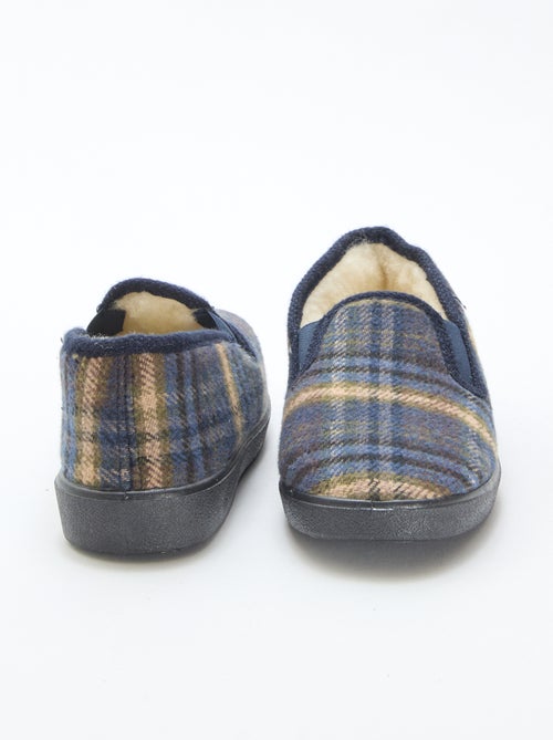 Geruite pantoffels - Kiabi