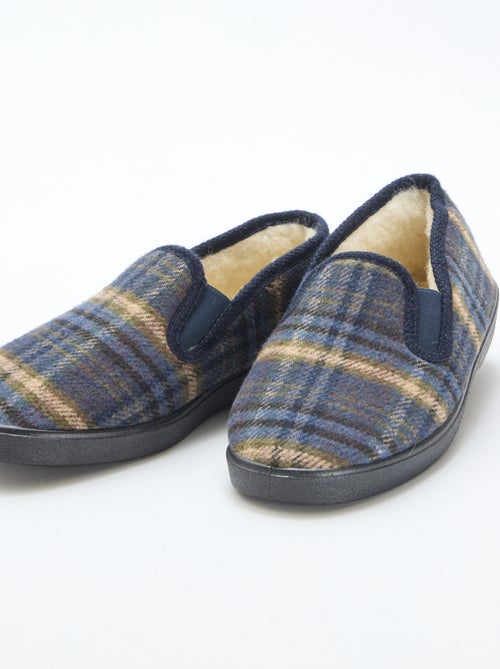 Geruite pantoffels - Kiabi