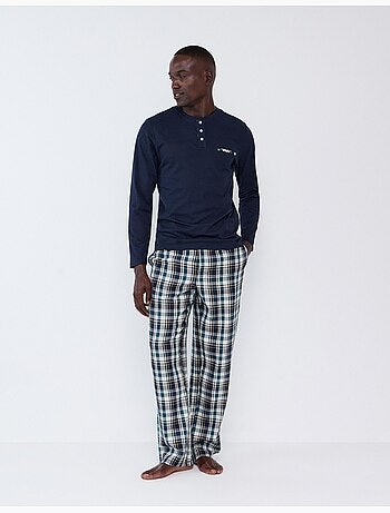 Geruite pyjama's, mo fashion