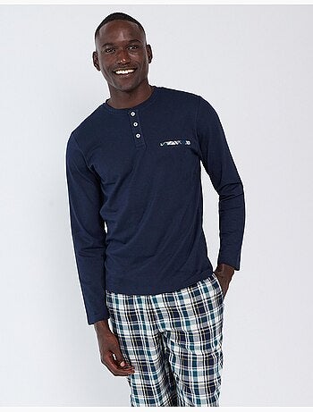 Geruite pyjama's, mo fashion