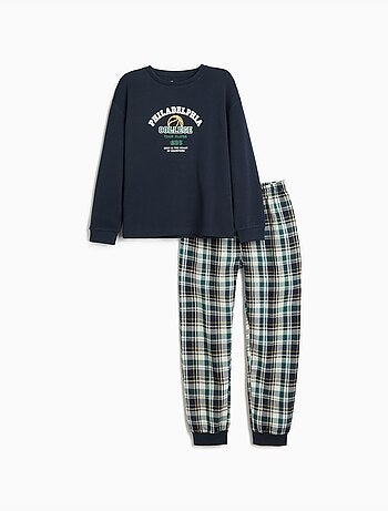 Geruite pyjama's, mo fashion