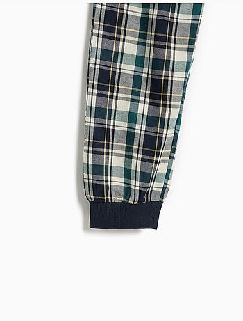 Geruite pyjama's, mo fashion