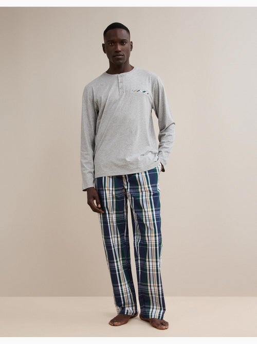 Geruite pyjama's, mo fashion - Kiabi Geruite pyjama's, mo fashion - Kiabi