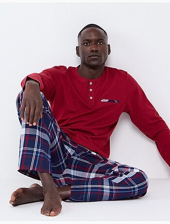 Geruite pyjama's, mo fashion