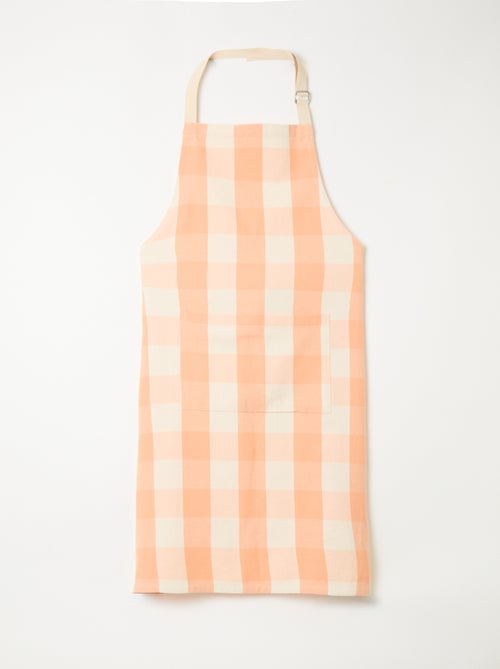 Geruite schort - Kiabi