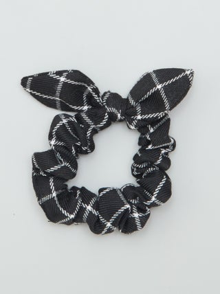 Geruite scrunchie