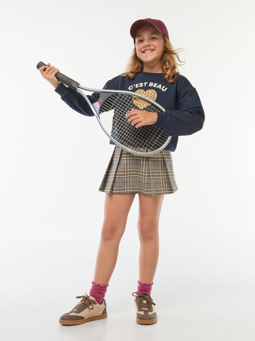 Geruite skort - Kiabi