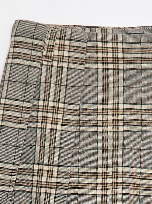 Geruite skort - Kiabi