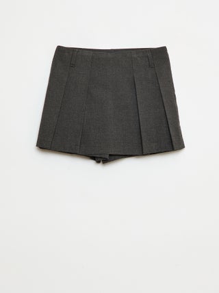 Geruite skort