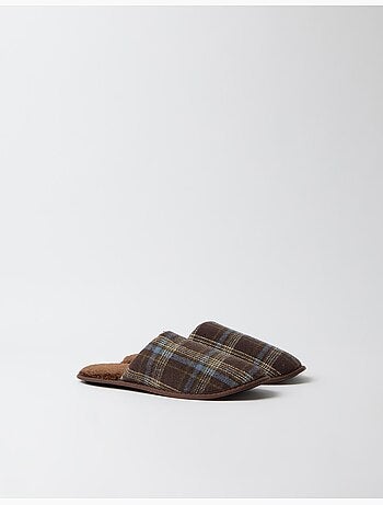 Geruite slaappantoffels, mo fashion