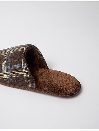 Geruite slaappantoffels, mo fashion